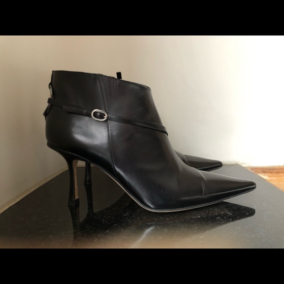 Jimmy Choo Leather ankle boots - Picture 1 of 8